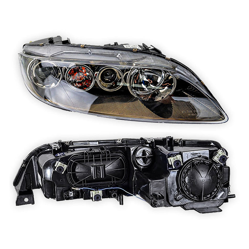 Mazda 6 GG GY Sedan / Hatch (2005 - 2008) Black Headlights