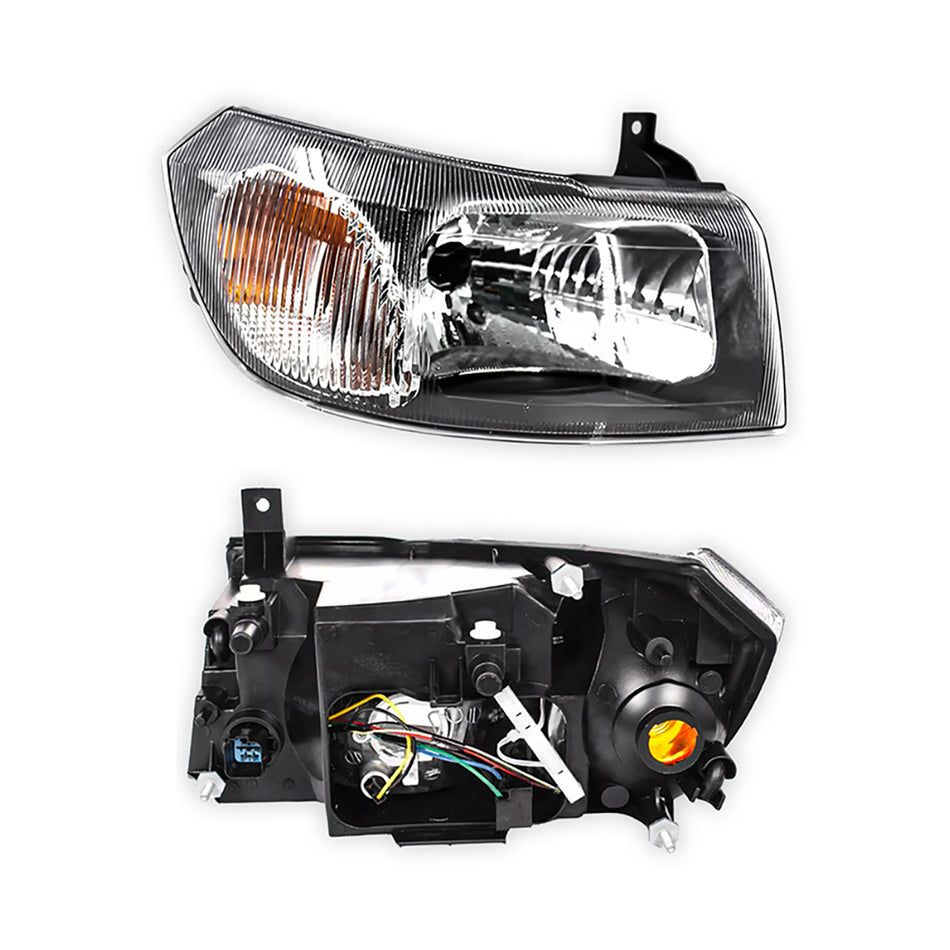 Ford Transit VH / VJ (2002 - 2006) Black Headlights