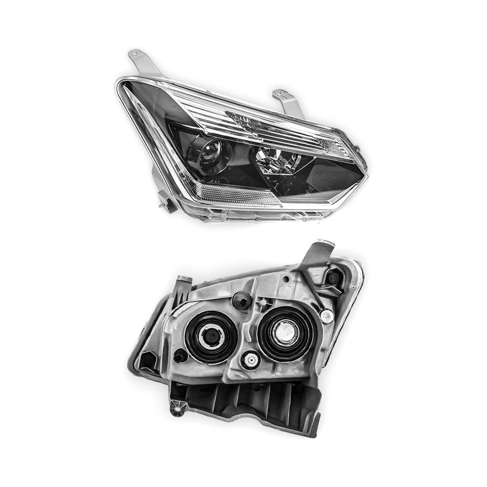 Isuzu D-Max (2016 - 2020) Black Projector LED DRL Headlights