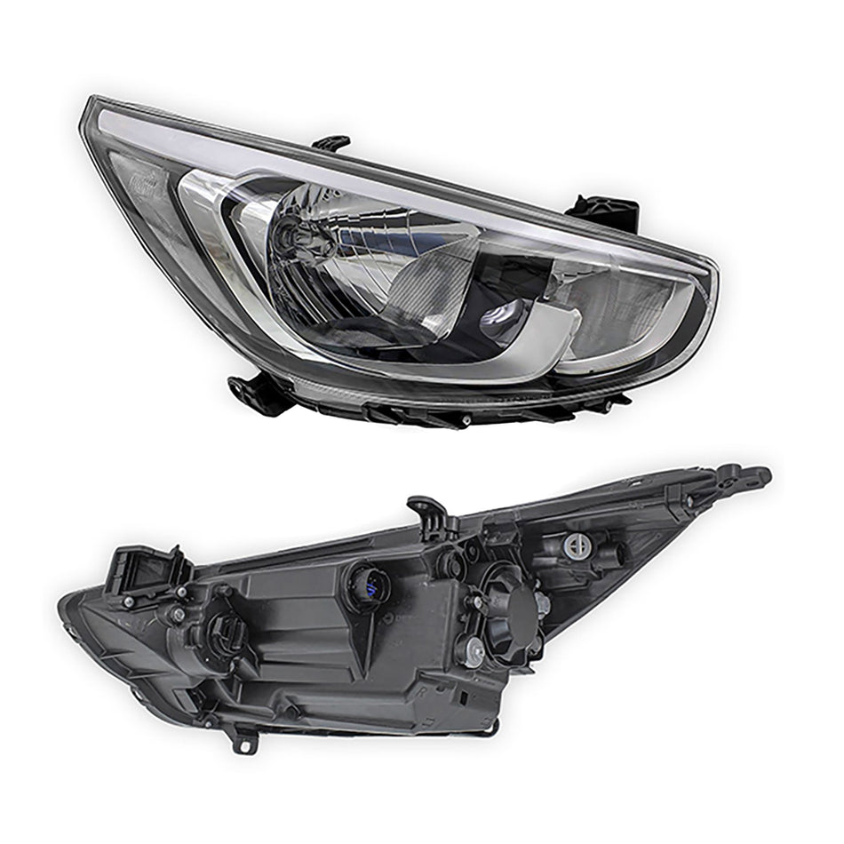 Hyundai Accent RB (2014 - 2017) Non-LED Headlights