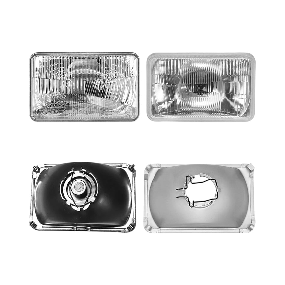 Toyota LandCruiser 80 Series (1990 - 1998) 6" x 4" Halogen Headlights