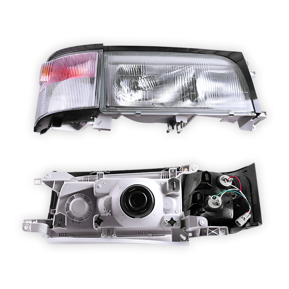 Toyota Coaster Bus BB40 / BB50 / HZB (1993 - 2006) Halogen Headlights + Corner Lights