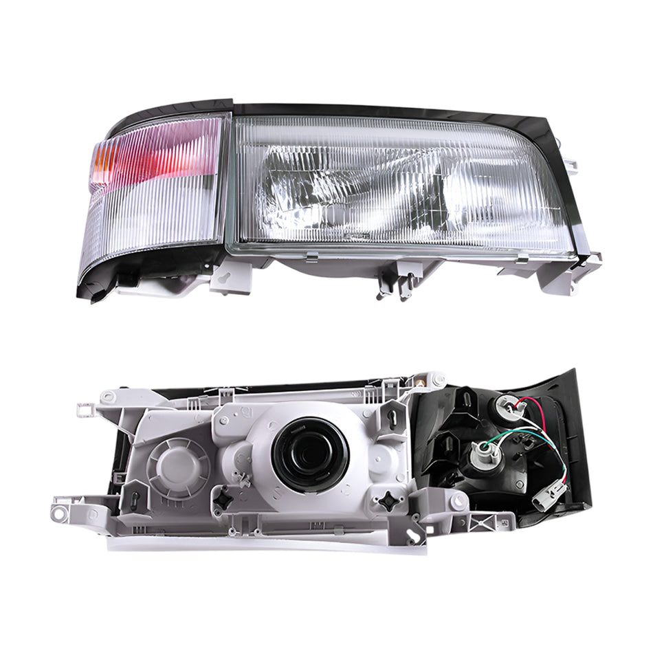 Toyota Coaster Bus BB40 / BB50 / HZB (1993 - 2006) Halogen Headlights + Corner Lights