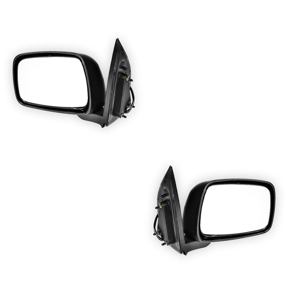 Nissan Navara D40 Thai Built (2005 - 2015) Electric Door Mirrors (Black)
