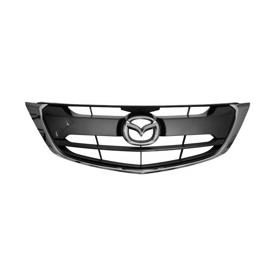 Mazda BT-50 UR (2015 - 2018) Metallic Grey with Chrome Moulding Grille