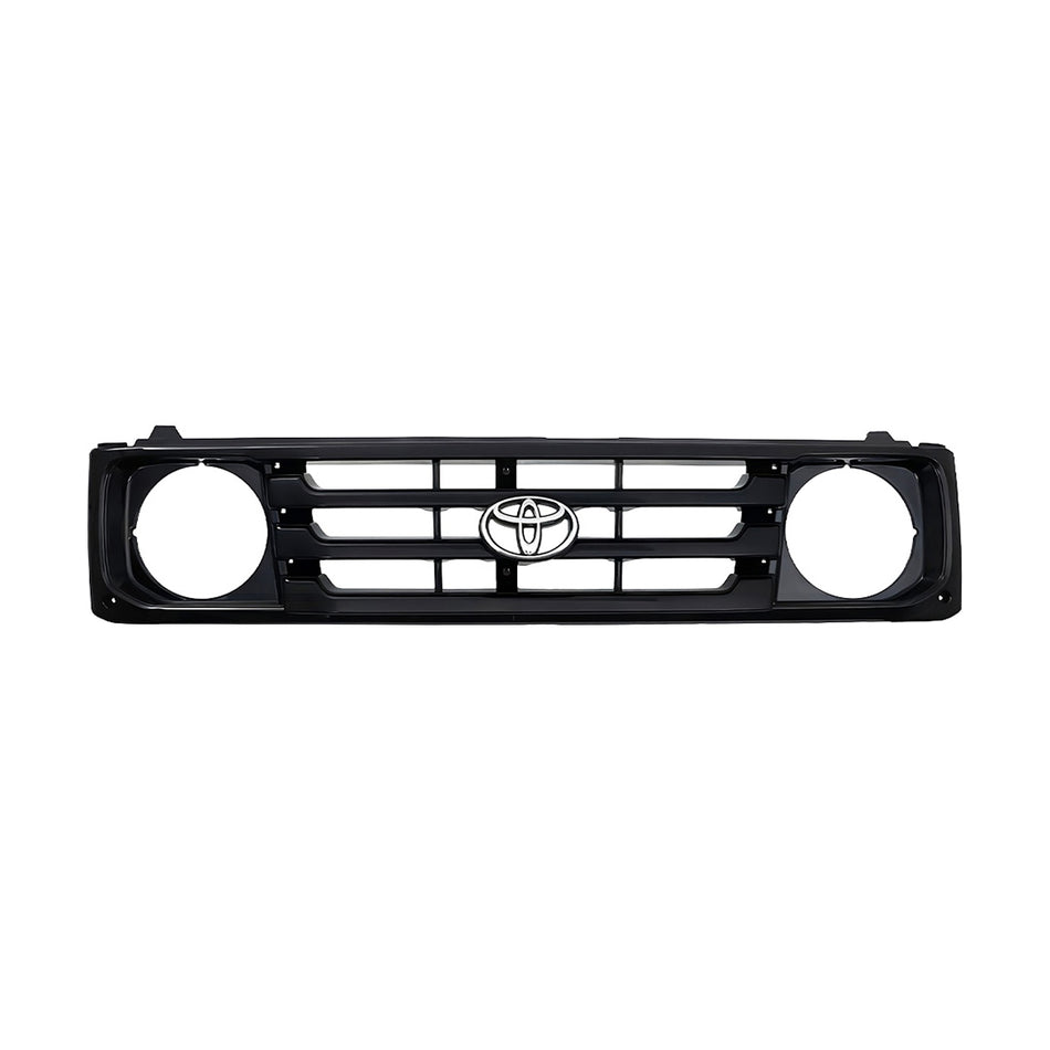 Toyota Landcruiser 78 Series (1999 - 2007) Black Grille