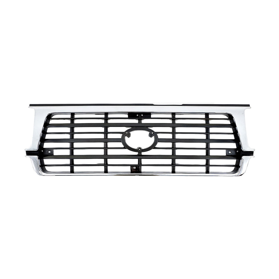 Toyota Landcruiser 80 Series (1995 - 1998) Black/Chrome Grille
