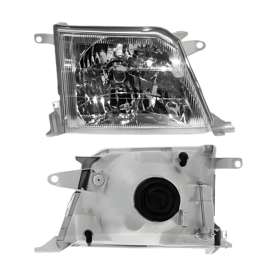 Toyota LandCruiser Prado J95 (1999 - 2002) OEM Style Headlights LH + RH