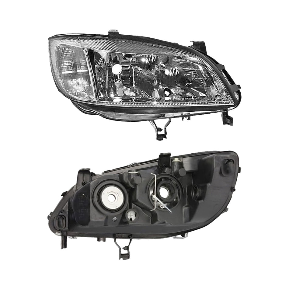 Holden Zafira TT (2001 - 2005) Chrome OEM Style Headlights LH + RH
