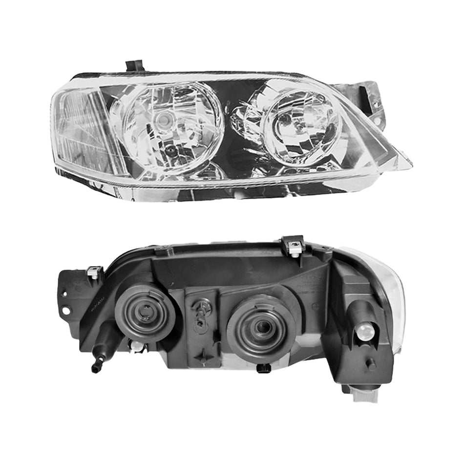 Ford Territory SY (2009- 2011) Black OEM Style Headlights LH + RH