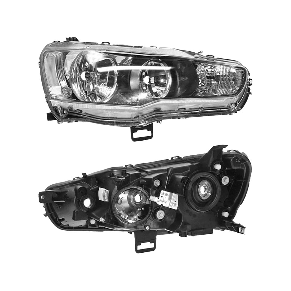 Mitsubishi Lancer CJ / CF (2007- 2017) OEM Style Headlights LH + RH