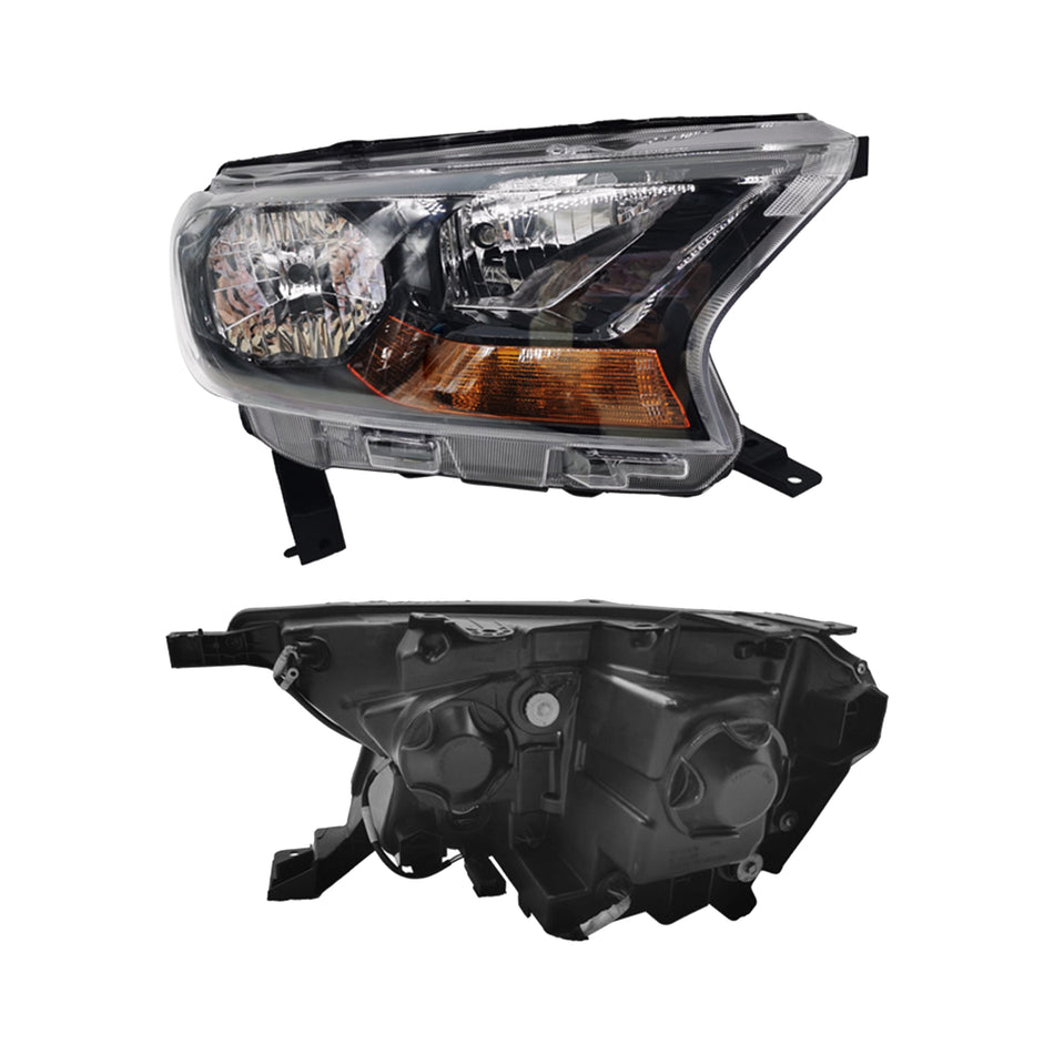 Ford Ranger PX2 (2015 - 2018) Halogen Headlights LH + RH