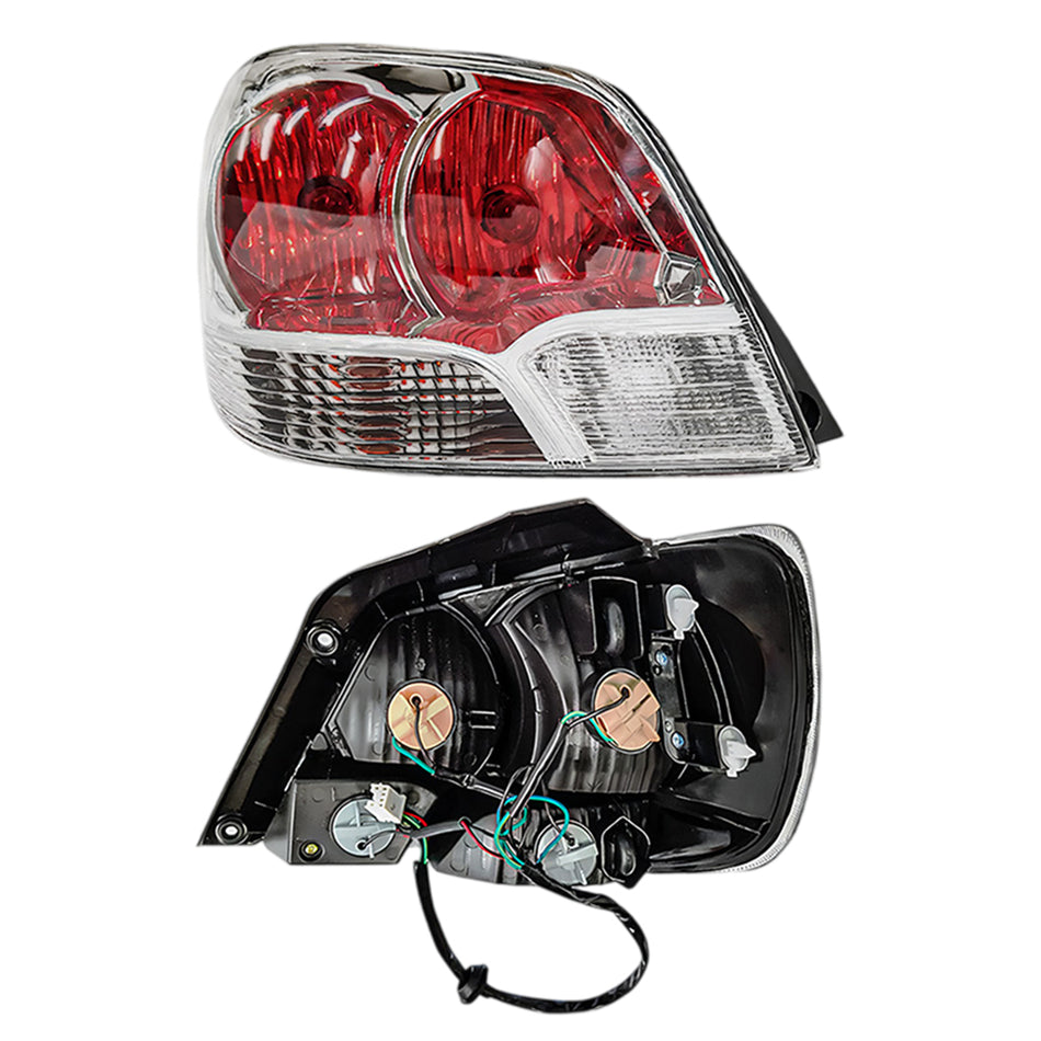 Mitsubishi Outlander ZE (2002 - 2004) OEM Style Tail Lights LH + RH