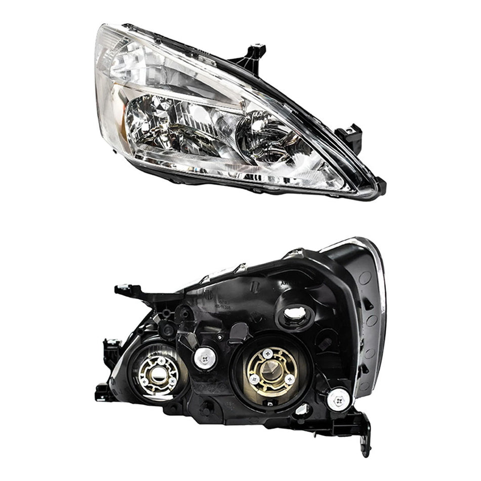 Honda Accord CM Sedan (2002 - 2008) OEM Style Headlights LH + RH
