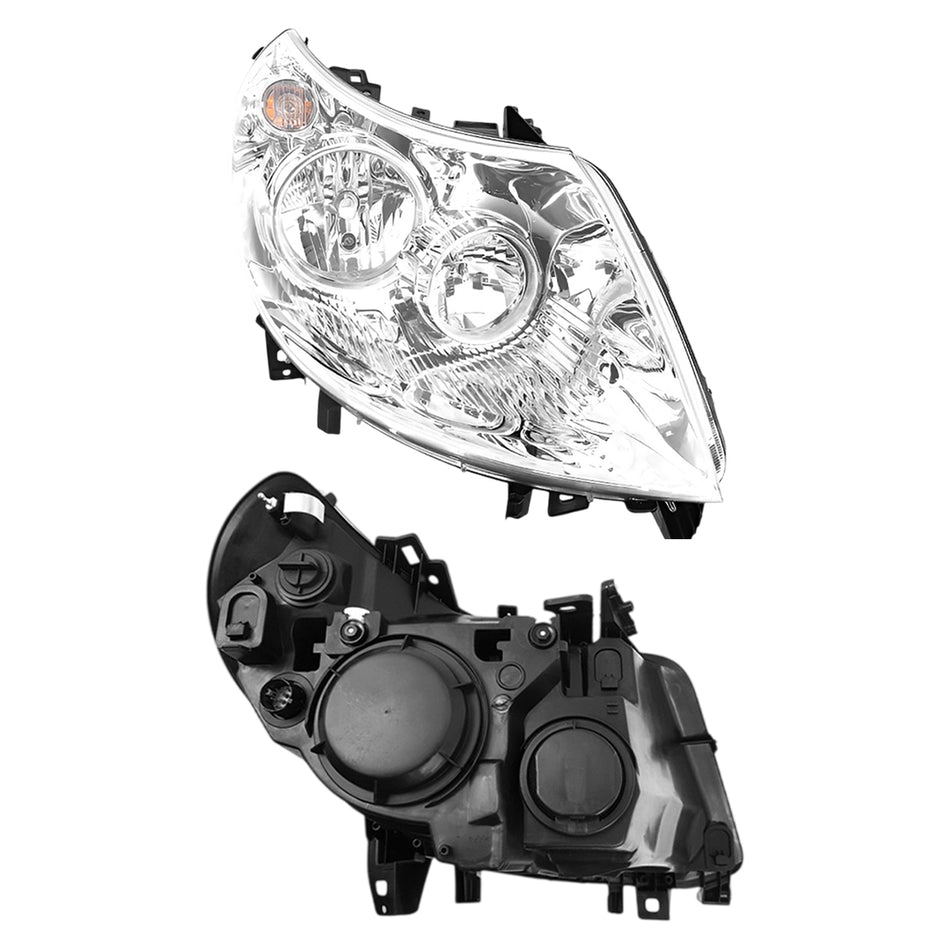 Fiat Ducato Series 2 (2007 - 2011) Halogen Headlights LH + RH