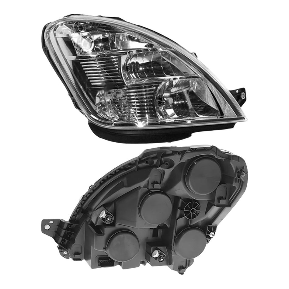 Iveco Daily Van 2nd Gen (2006 - 2012) Halogen OEM Style Headlights LH + RH