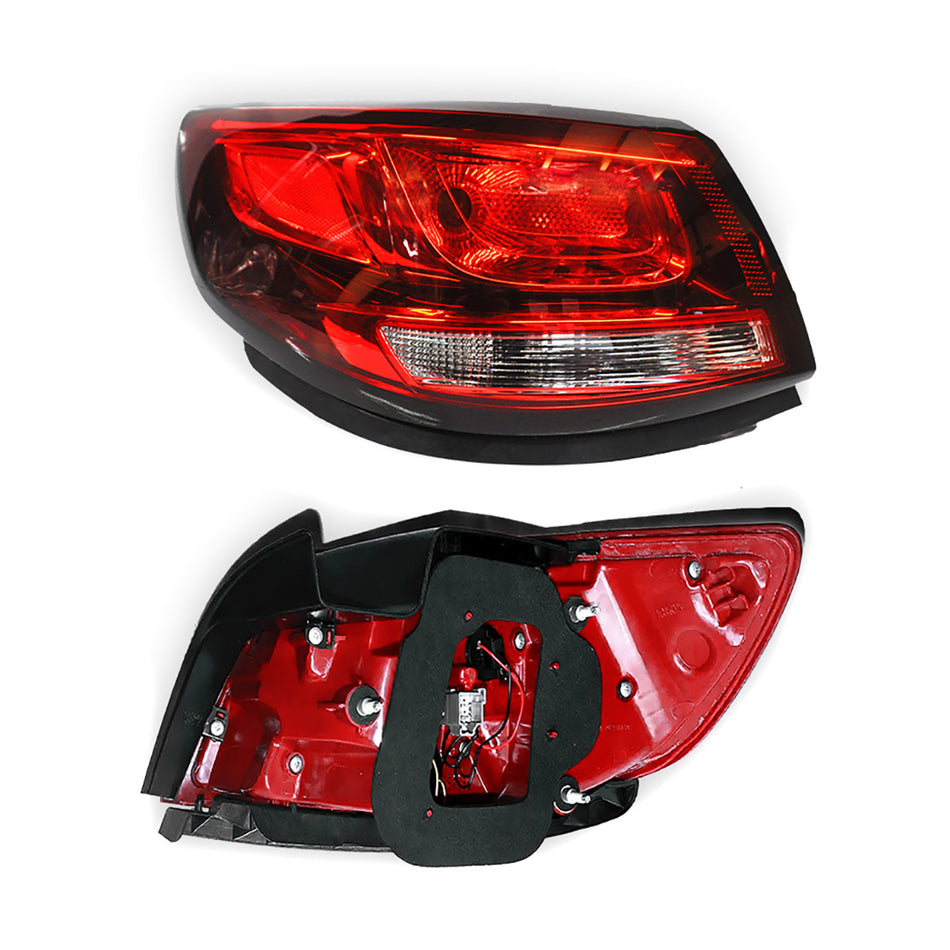 Holden Commodore VF (2013 - 2017) Black and Tinted Halogen OEM Style Tail Lights LH + RH