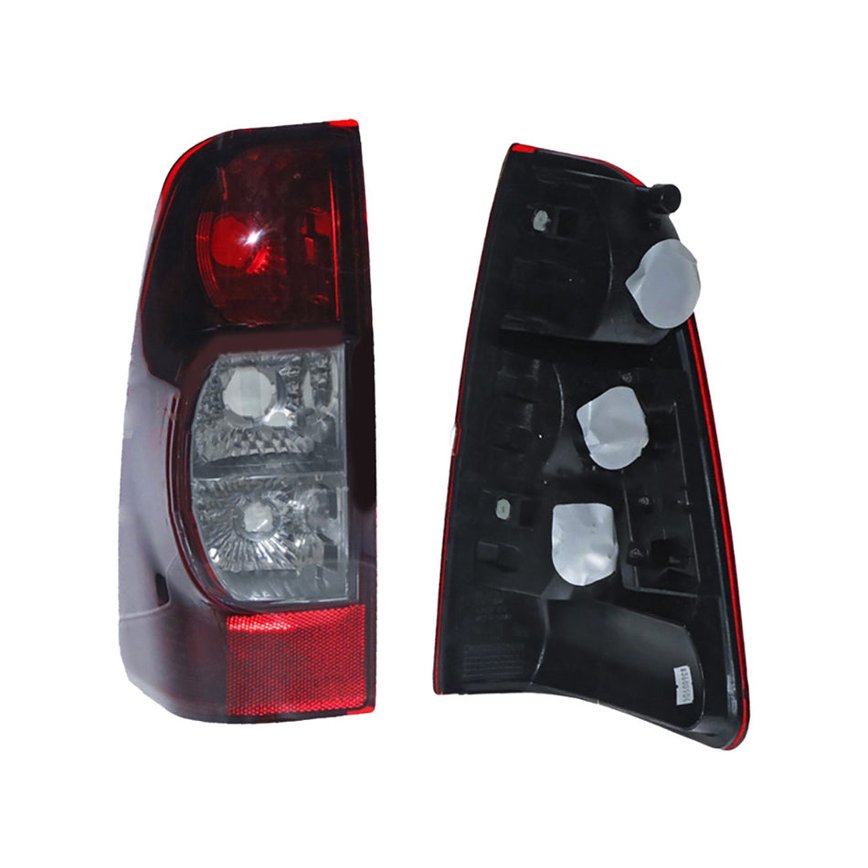 Holden Rodeo RA (2006 - 2008) Smokey and Tinted Halogen OEM Style Tail Lights LH + RH