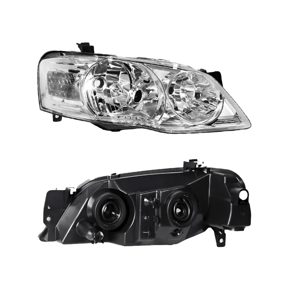 Ford Falcon BF Series 2 (2006 - 2008) OEM Style Headlights LH + RH