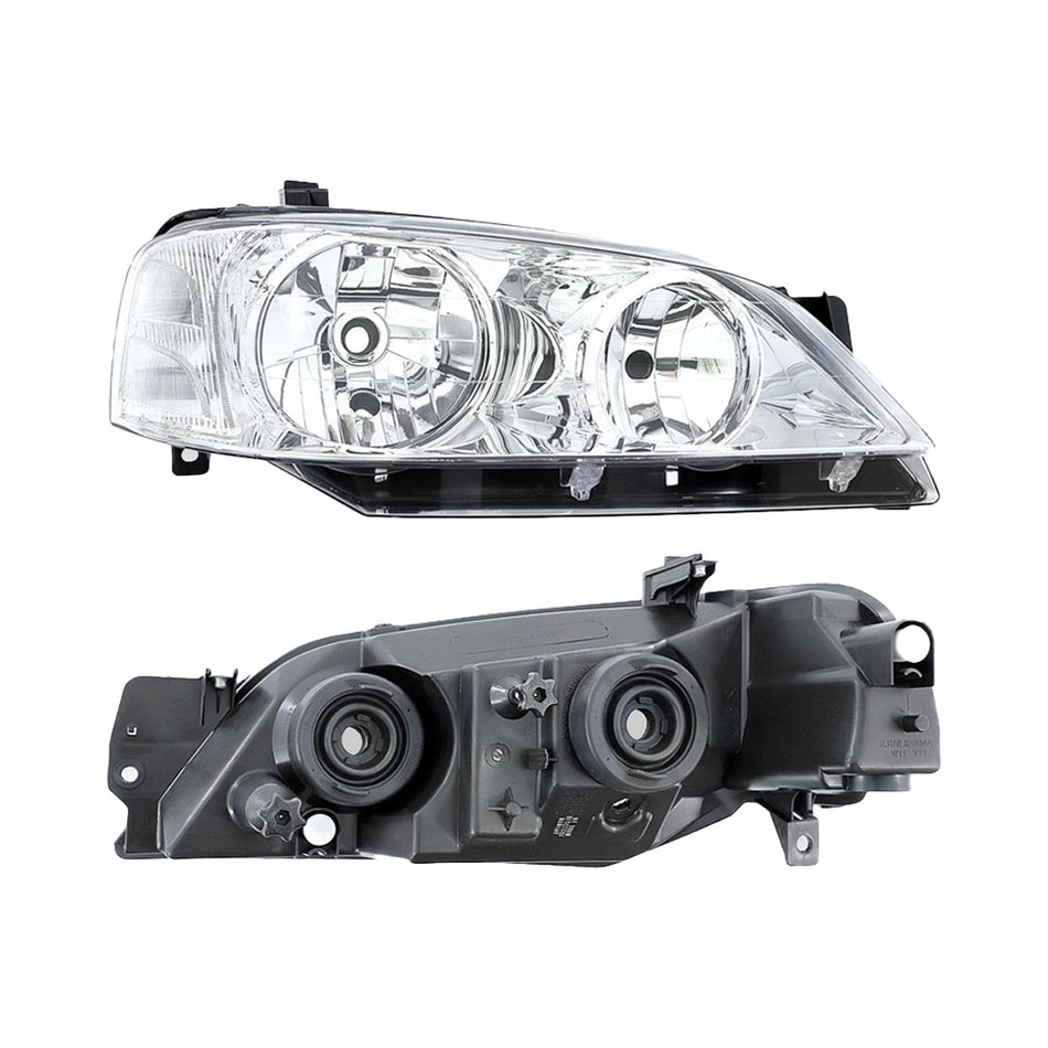 Ford Falcon BA (2002 - 2003) OEM Style Headlights LH + RH