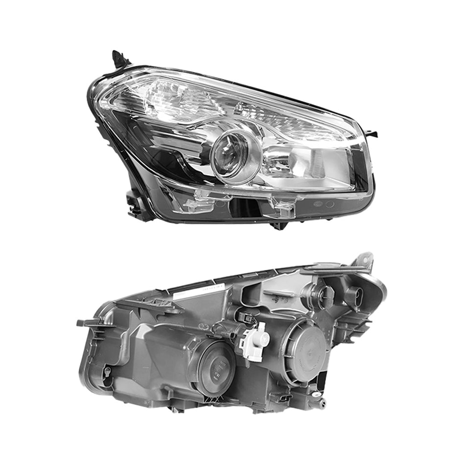 Nissan Dualis J10 Series 2 (2010 - 2014) Hella Headlights LH + RH