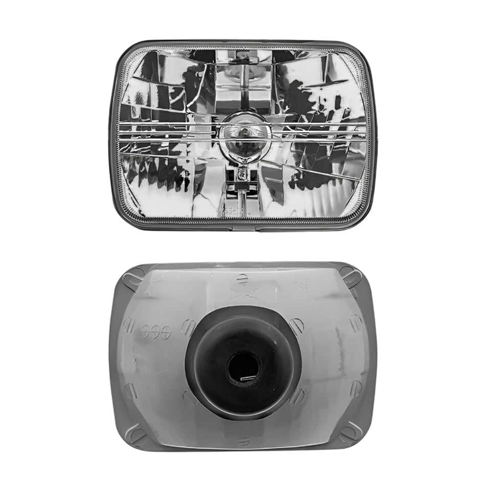 Ford Courier (1981 - 1985) Headlights with H4 Globe Glass Lens LH + RH