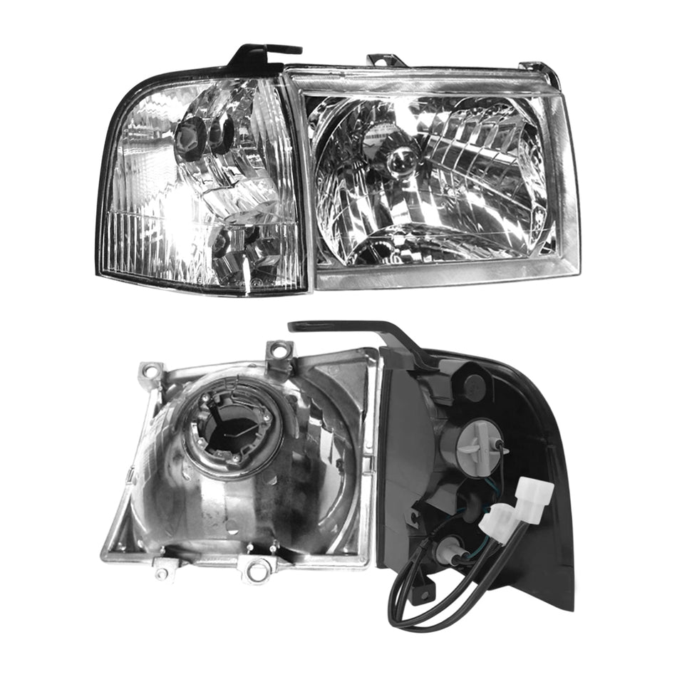 Ford Courier PG / PH (2002 - 2006) Headlights LH + RH