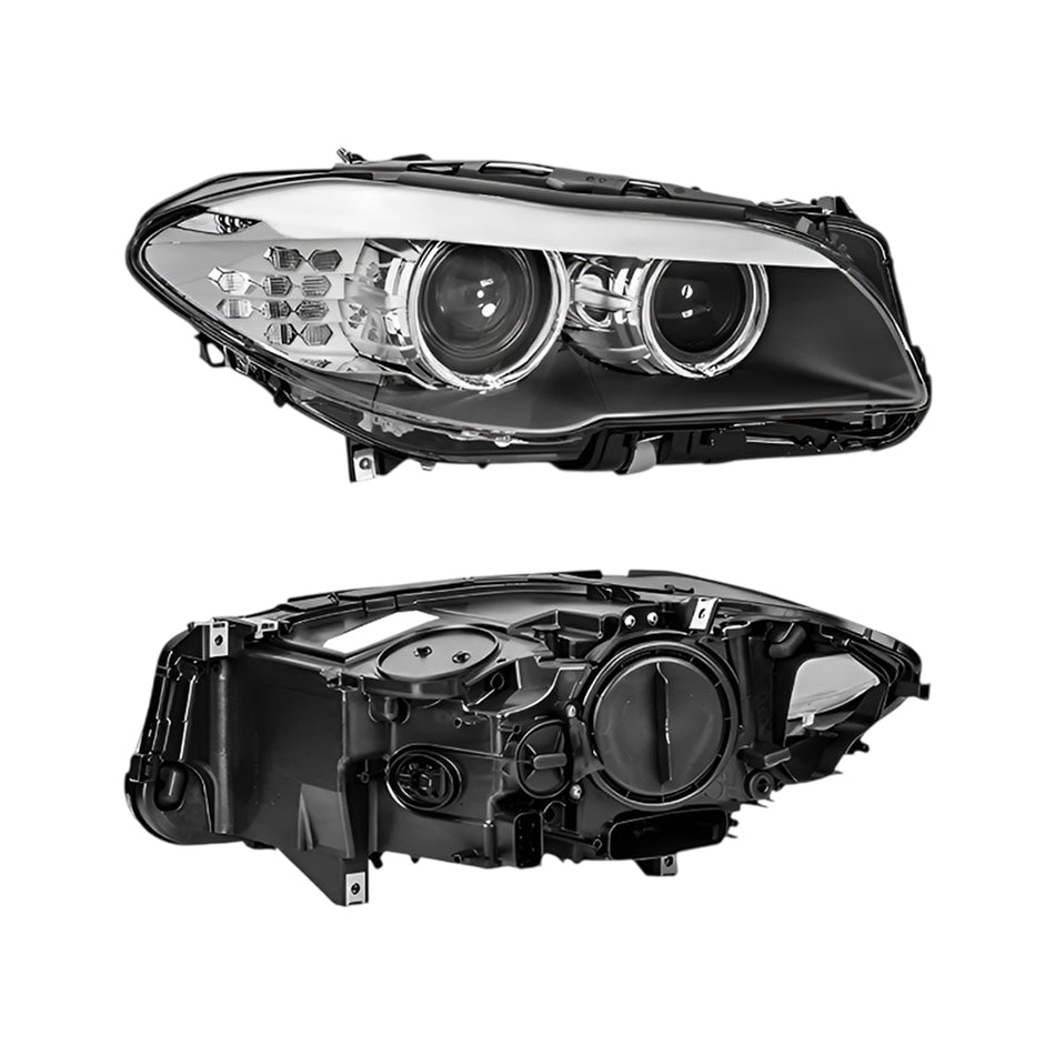 BMW 5 Series F10 / F11 Sedan & Wagon (2010 - 2013) Headlights with Xenon LH + RH