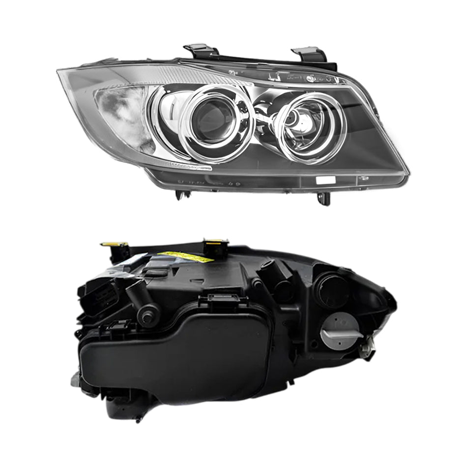 BMW 3 Series E90 Sedan (2005 - 2008) Headlights with Xenon LH + RH