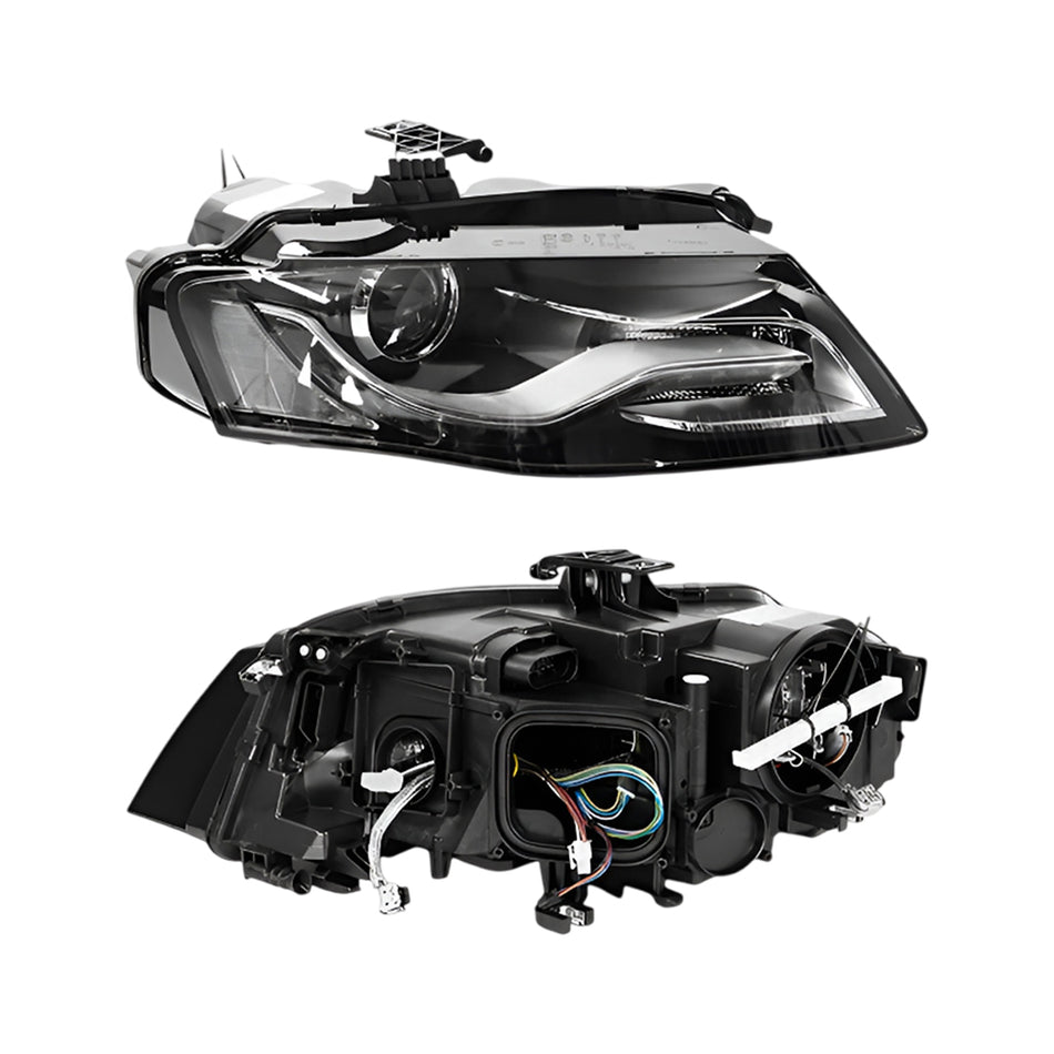 Audi A4 B8 Sedan & Wagon (2008 - 2012) Headlights Xenon 11-Pins LH + RH
