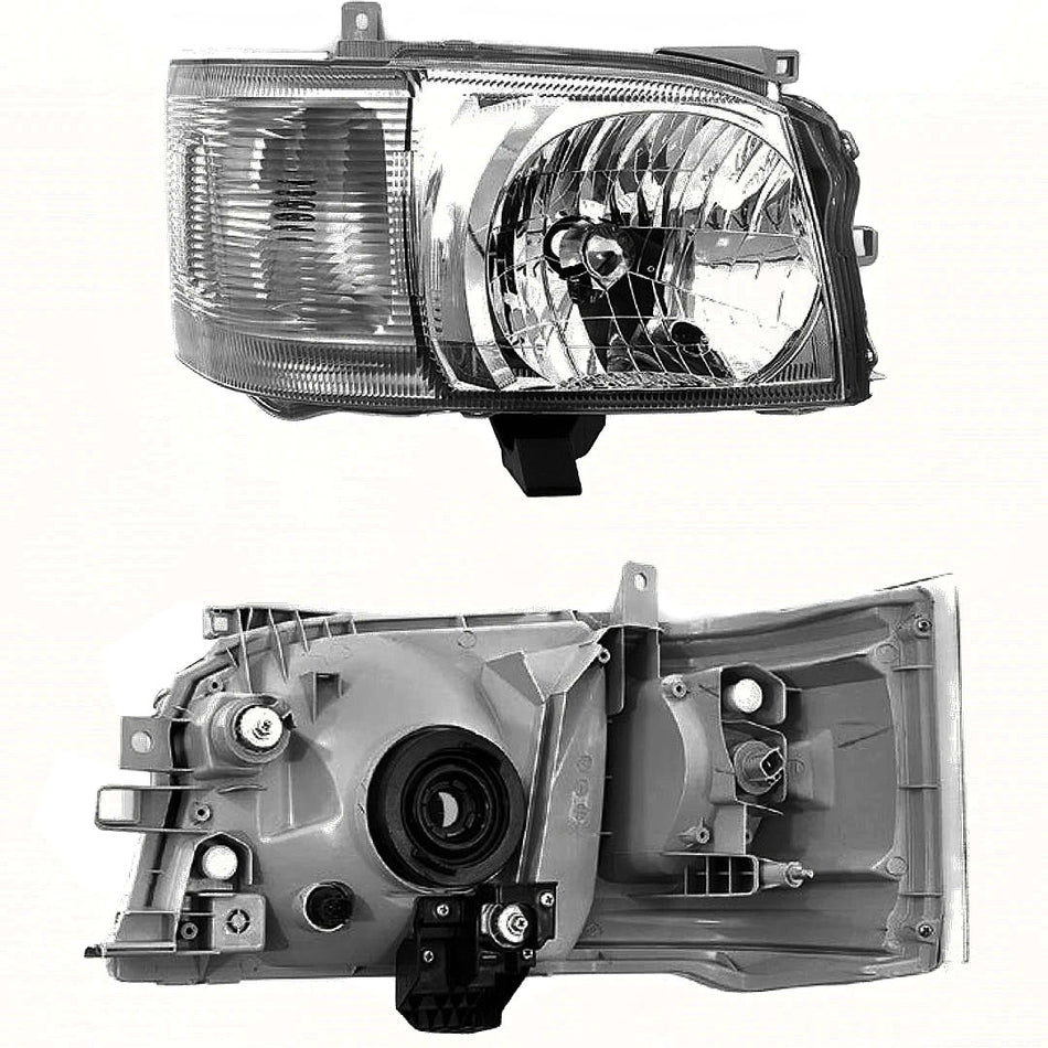 Toyota HiAce High Roof SLWB Van (2005 - 2010) OEM Style Headlights LH + RH