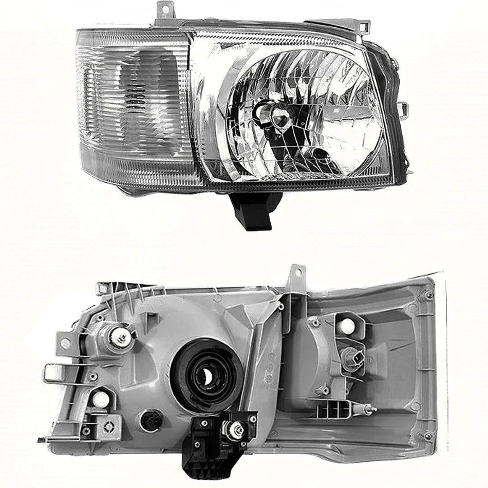 Toyota HiAce Low Roof (2005 - 2010) OEM Style Headlights LH + RH