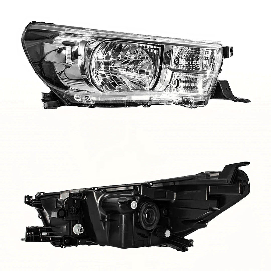 Toyota HiLux N80 (2017 - 2022) OEM Style Non-LED Headlights LH + RH