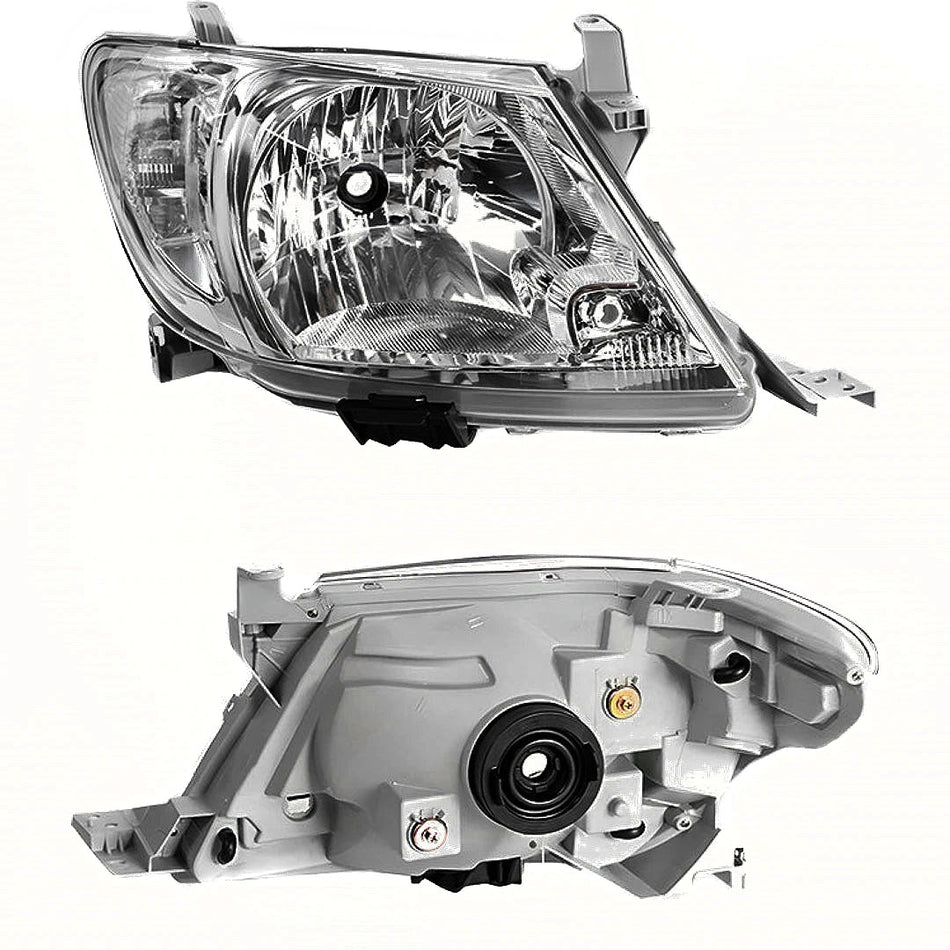 Toyota HiLux N70 (2008 - 2012) OEM Style Headlights LH + RH