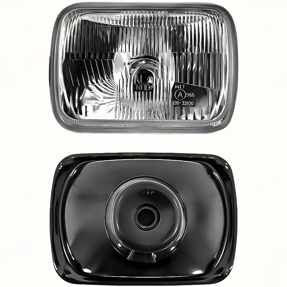 Toyota HiLux N50 (1991 - 1994) Clear OEM Style Headlights LH + RH