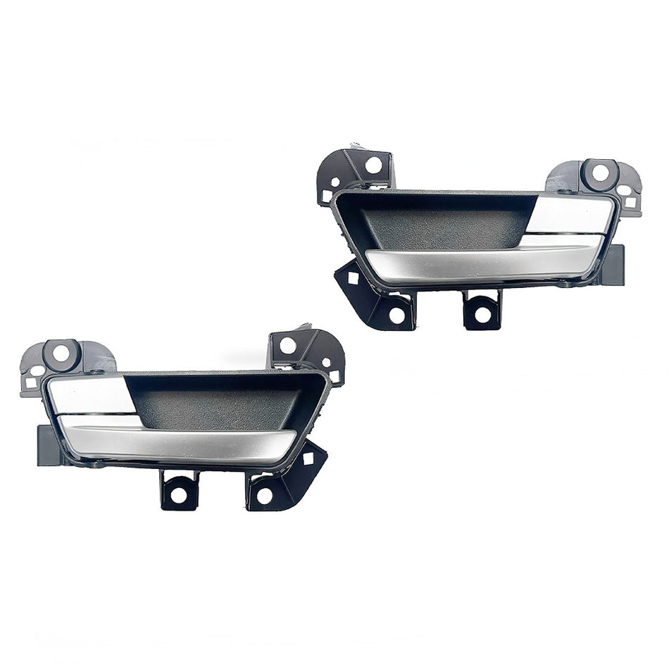 Ford Falcon FG (2008 - 2011) Front Silver / Black Inner Door Handles LH + RH