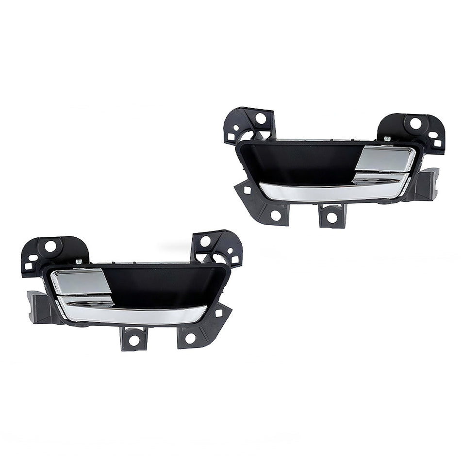Ford Falcon FG (2008 - 2011) Front Black / Chrome Inner Door Handles LH + RH