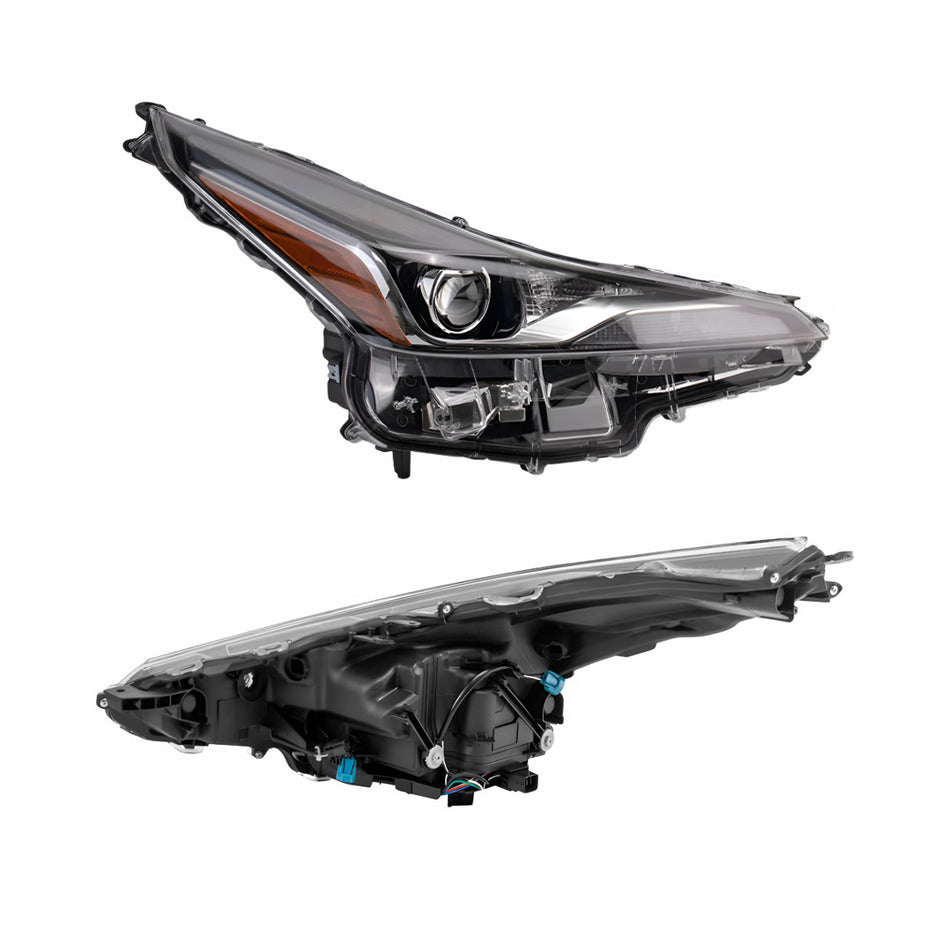 Toyota Prius XW50 (2018 - 2020) Headlights with LED DRL LH + RH