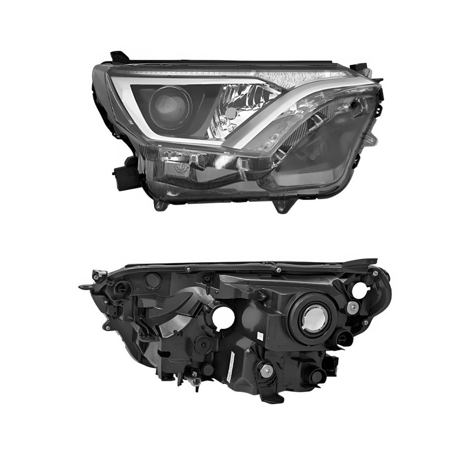Toyota RAV4 XA40  / ASA40 Series 2 (2015 - 2018) LED OEM Style Headlights LH + RH