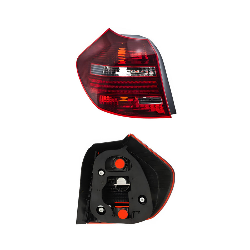 BMW 1 Series E87 (2007 - 2011) No LED Tinted OEM Style Tail Lights LH + RH