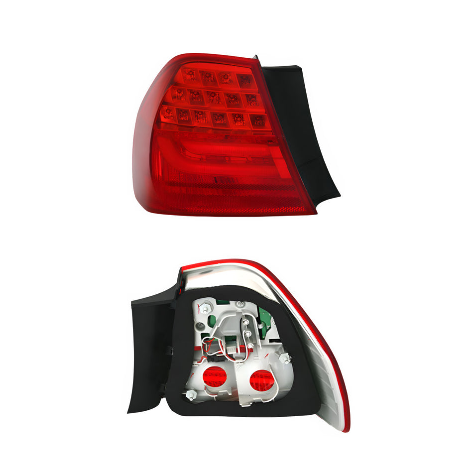 BMW 3 Series E90 Sedan (2008 - 2012) LED OEM Style Tail Lights LH + RH