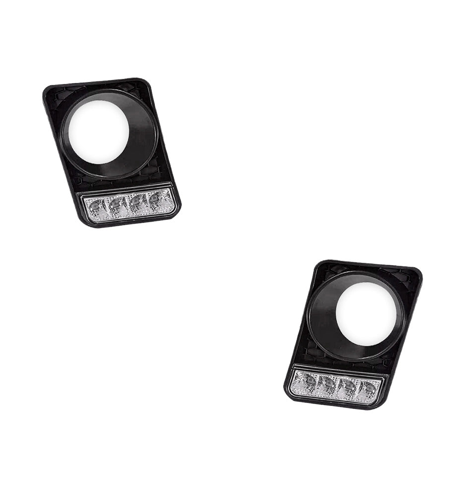 Holden Commodore VE Series 1 (2006 - 2010) Bumper Bar DRL LED Fog Light Covers LH + RH