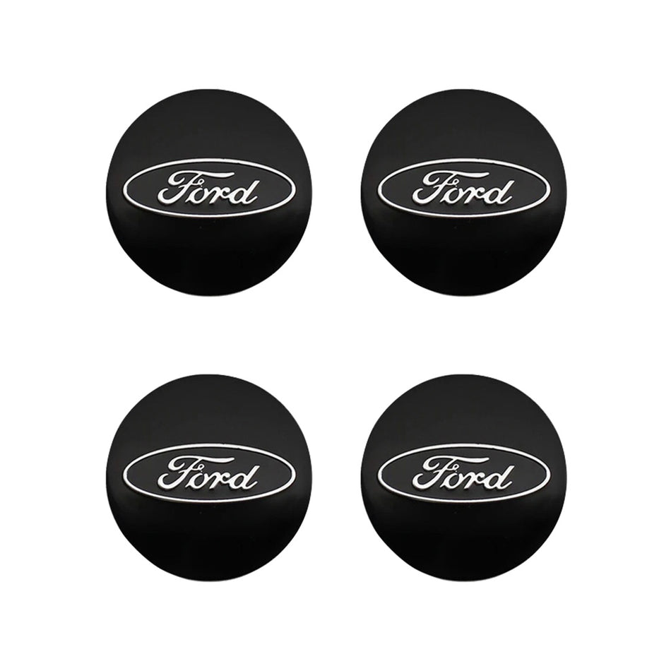 Ford Falcon EF / AU / BA / BF / FG (1996 - 2014) 4 Pcs. Blue Wheel Centre Caps