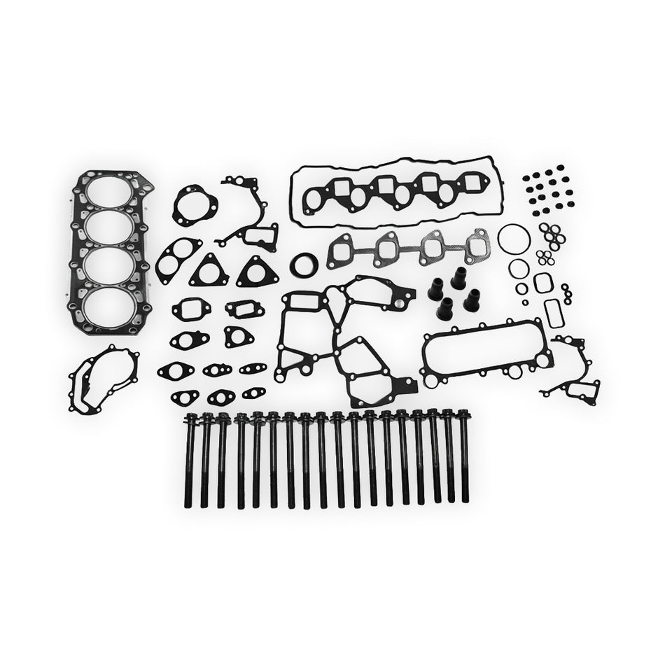 Nissan Patrol GU (2000 - 2007) 3.0L VRS Head Gaskets + Head Bolts Complete Set