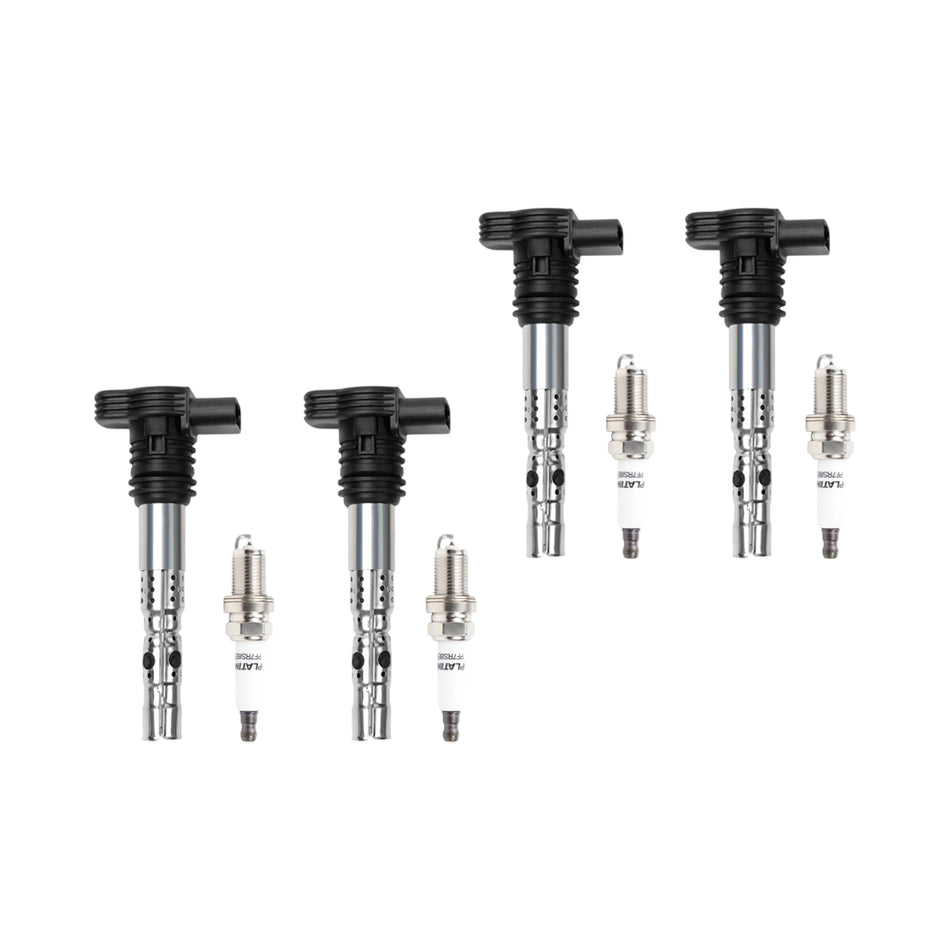 Audi A4 B6 / B7 / B8 (2000 - 2009) 1.8L / 2.0L Ignition Coils Complete Set