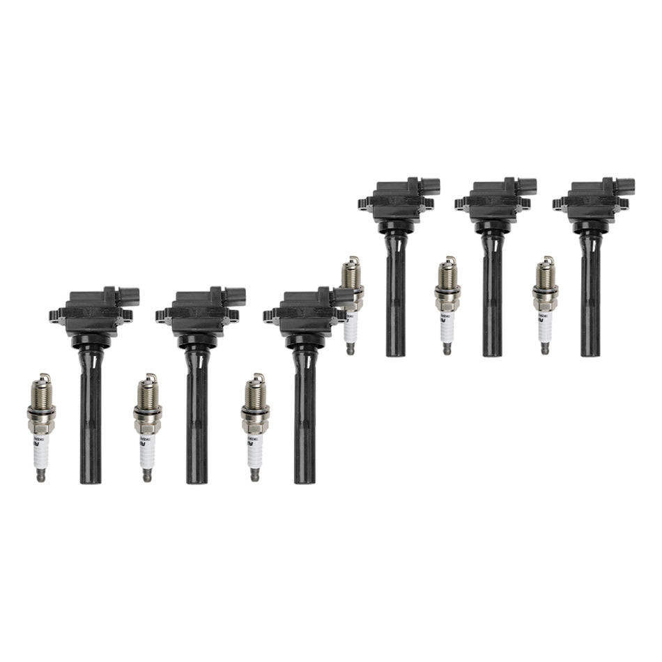 Suzuki Grand Vitara XL-7 SQ (2002 - 2006) 2.7L Ignition Coils and Spark Plugs Complete Set