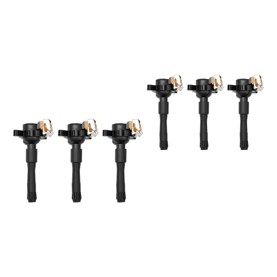 BMW 3 Series E36 / E46 (1996 - 2002) 2.5L / 2.8L / 3.0L / 3.2L Ignition Coils and Sparks Plugs Complete Set
