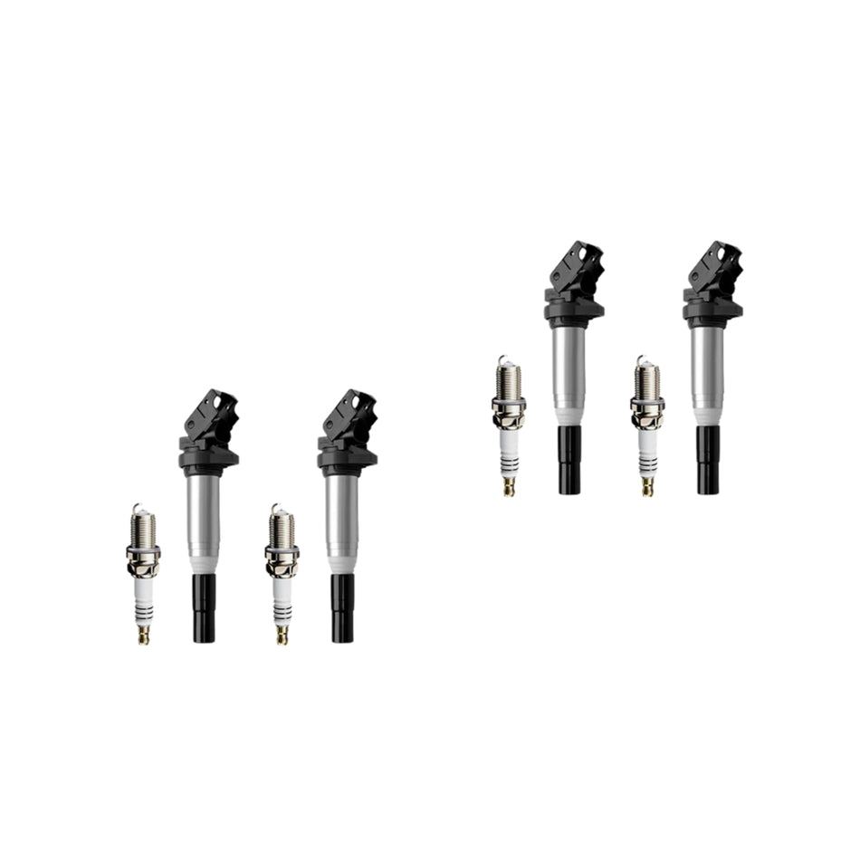BMW 5 Series E60 / E61 (2006 - 2009) 2.5L Ignition Coils and Spark Plugs Complete Set