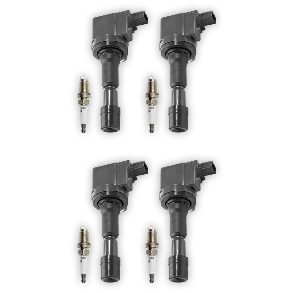 Honda Jazz GE (2008 - 2014) 1.3L / 1.5L Ignition Coils and Spark Plugs Complete Set