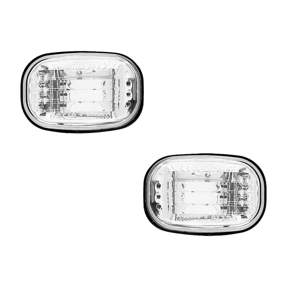 Toyota HiLux N70 (2008 - 2012) Crystal Clear Lens Guard Flasher LH + RH